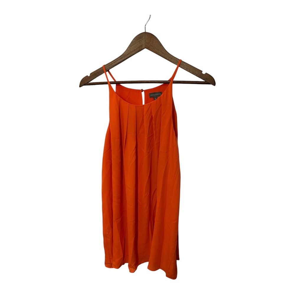 Vince Camuto Orange Cami Dress Size Medium Lightweight Flowy Shift Dress NWT